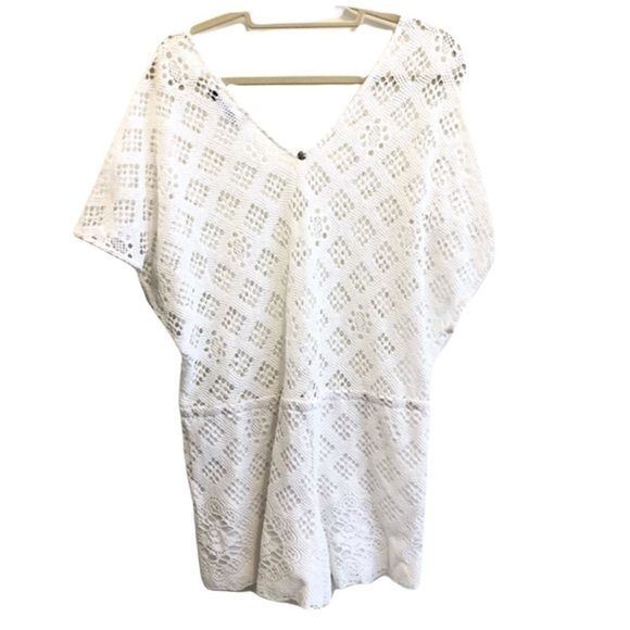 Trina Turk Julia White Cutout Romper 4 - Picture 12 of 13